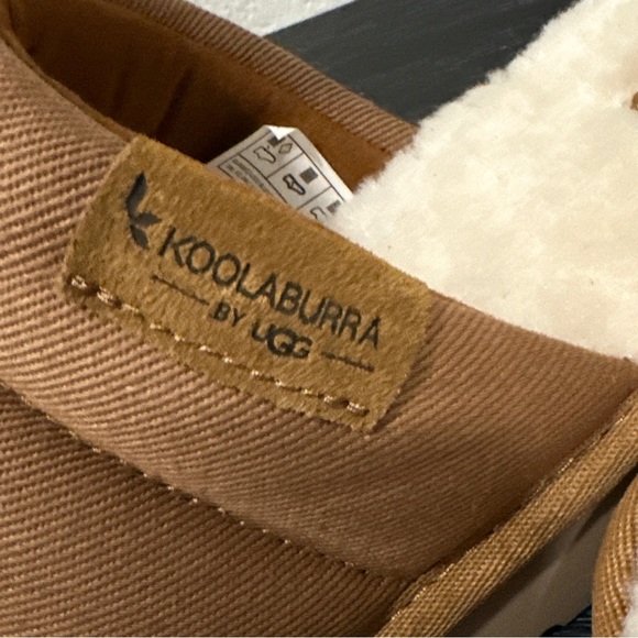 New Size 11 KOOLABURRA by UGG Rommie Men's Slippers Slides Taz Tan Chestnut - Picture 8 of 8